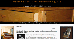 Desktop Screenshot of bissellwoodworking.com